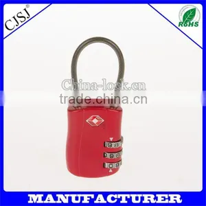 Popular Style Cheap Price Cable TSA Lock For Luggage thumbnail-1