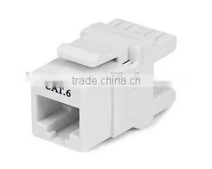 UTP Cat6a Keystone, Dual IDC Type, 180degrees thumbnail-1