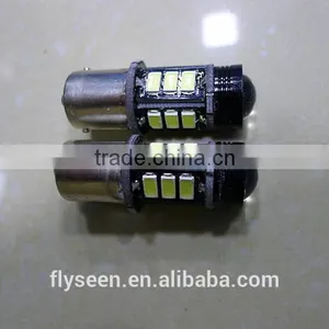 Hotsale 12V Led Light T15 1157 7440 7443 3156 3 1156 Car LED Light 5630 12SMD With Lens thumbnail-3