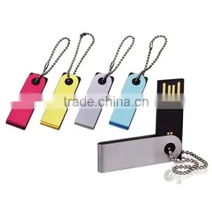 Hot Sale Swivel Mini USB Stick With Own Logo Wholesale thumbnail-1