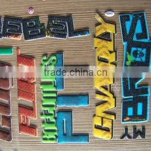 Fashionable Eco-friendly Non-toxic Alphabet Letter Foam Puffy Stickers thumbnail-1