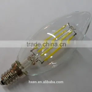 Clear Frosted Led Filament Bulb Dimmable C35 E12 4w Led Candle Bulb thumbnail-2