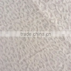 110g/sm Polyester Cotton Knit Single Jersey Burn-out Fabric,knit Burnt Discharge and Burn-out Print Fabric for Dress thumbnail-1