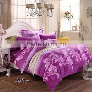 2015 Fashion Rose Flower Comfortable Chinese 100% Natural Cotton Bedding Set/fitted Sheet thumbnail-3