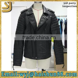 Hot Selling Womens Leather Jackets, Jacket Factory Guangzhou Leather Jacket, Women Casual Leather Jacket thumbnail-2
