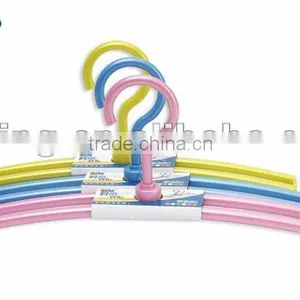 Long Strip Shape Fashionable and Plastic Clothes Rack thumbnail-1