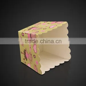XFB19 BAKEST New Hot Sale High Temperature Resistance Square DIY Baking Muffin Cake Paper Cup thumbnail-2