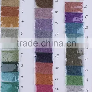 Micro Mini Glitter Glass Bottle Bead Treasures Glass Beads Nail Decoration thumbnail-4