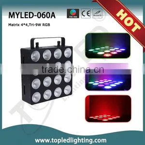 2015 Newest High Power 16*Tri-9W 155W AC 100V~240V Hot Seling in Europe RGB Led Matrix thumbnail-1