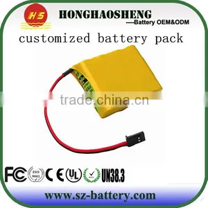 Deep Cycle 18650 2S Rechargeable 6.4v 3000mah LiFePO4 Battery Packs thumbnail-1