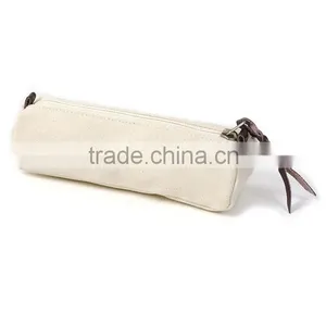 Plain Canvas Pencil Case Canvas Pouch thumbnail-3
