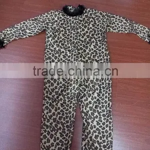 Wholesale Fashion Leopard Skirt Dress Sexy Latex Catsuit Animal Costume for Girls thumbnail-3