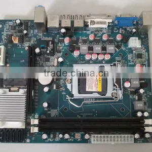 Cheap Desktop Motherboard Motherboard H61/LGA 1155 High Performance With I3, i5 , i7 Cpu Support 2xDDR3 thumbnail-1