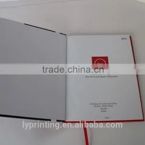 High Quality Hardcover Notebook, Diary Book Printing thumbnail-2