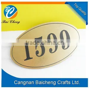 2016 High Grade Custom Shape Metal Blank Dometal Tag thumbnail-1