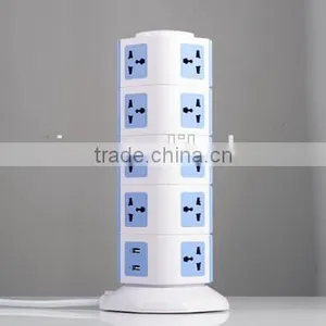 Tower Protected Extension Socket With Main Switch Indicator and Surge Indicators, Power Converter, Electric Socket thumbnail-2