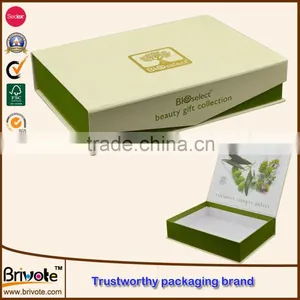 2016 Customize Paper Magnetic Closure Flat Folding Gift Box Quality Choice thumbnail-5