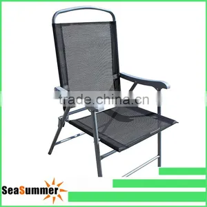 Promtional Products Cheap Foldable Chair/black Sling Metal Folding Chair Quality Choice thumbnail-1
