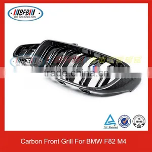 FOR BMW M3 M4 Front Grills Carbon Fiber & ABS Materials F80 F82 Car Grille thumbnail-5