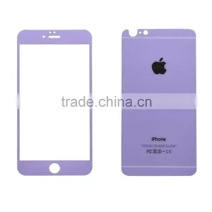 2015 Full Cover Printed Screen Protector for Iphone Color Tempered Glass Screen Protector on thumbnail-2