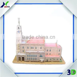 New Model Intellectual Development Castle 3D Puzzle Games thumbnail-1