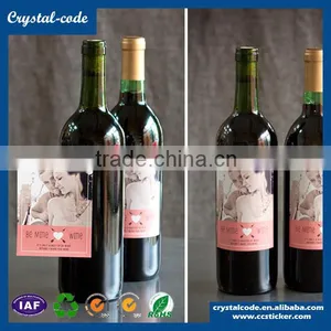 Fast Delivery Nice Printing Anti-water Anti-freezing Hot Stamping Wine Label thumbnail-2