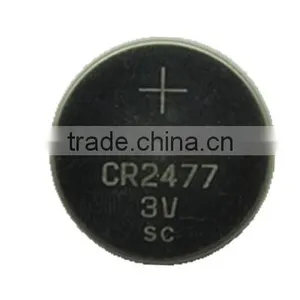 CR2477 Lithium Hearing Aid Button Battery 3v Coin Cell thumbnail-1