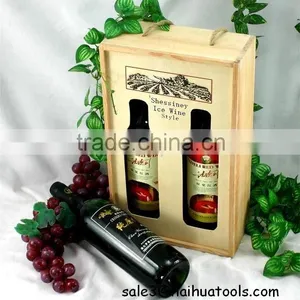 PINE WOOD Wine Box Without Accessories thumbnail-1