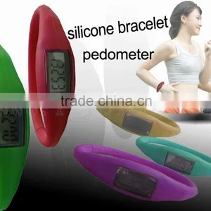 Silicone Wristband Pedometer thumbnail-1