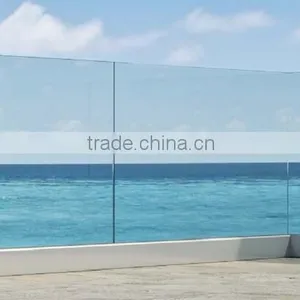 China Hot Sale Clear Tempered Glass for Railing and Balcony thumbnail-5