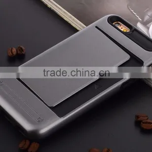 2016 New Style Best Price With Card Holder Function Mobile Phone Case,For Samsung S6 Edge Case thumbnail-3