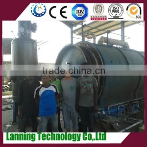 2016 Automatic New Gereation High Oil Output Waste Tire Recycling to Oil Plant thumbnail-4