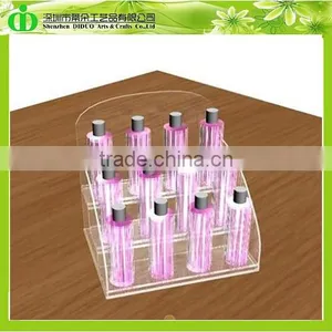 DDL-F013 ISO9001 Shenzhen Factory Wholesale SGS Test Clear Shampoo Display Stand thumbnail-1