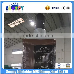 SUNJOY 2016 Hot Sell Inflatable Winebottle Balloon, Inflatable Balloon, Inflatable Giant Balloon for Sale thumbnail-1