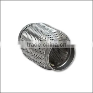 2``x4`` /51mmx100mm Double Braided Exhaust Flexpipe thumbnail-1