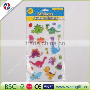New Inside Out 3D Cartoon Puffy Stickers Birthday Party Favor Adorable Gift for Children thumbnail-1
