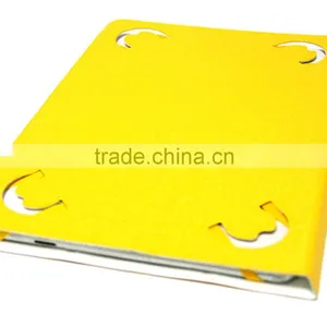 Two Side Silicone Leather Three Folder Rotating Stand Leather Case for Tablet pc thumbnail-5