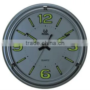 Pearl Wall Clock PW222 With Sweep Movement And Luminous Numbers thumbnail-3
