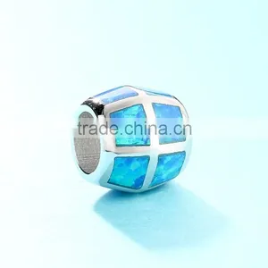 Fashionable Jewelry 925 Sterling Silver Opal Charms Beads thumbnail-1