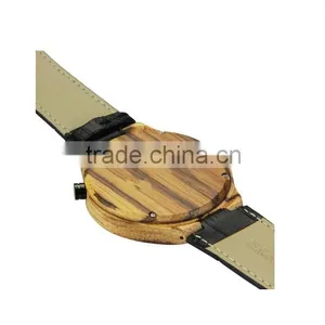 New! 2016 Japan Movt Quartz Watches Ladies Wholesale Wood Watch thumbnail-3