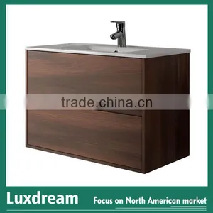 Luxdream Bathroom Design Modern Curved Bathroom Vanity thumbnail-1