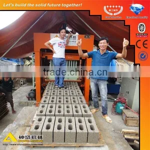 China Machinery Supplier. Shenta QTY4-15 Multi-function Auto Brick Making Machine thumbnail-1