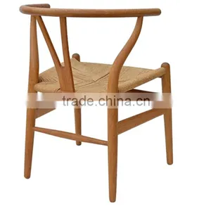 Hans Wegner Solid Wood Design Dining Wishbone Y Chair thumbnail-4