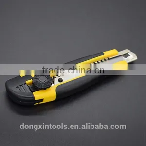 High Quality ABS + Rubber Handle Utility Knife thumbnail-1