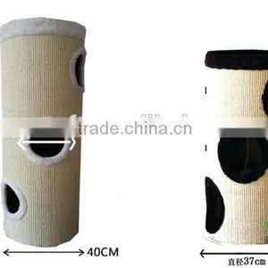 BSCI Cat Tree Factory Luxurious Sisal Cat Products Cat Scratcher Post ,cat Tree,pet Products thumbnail-6
