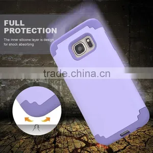 New Hybird TPU+PC Cover Ultra Thin 2 in 1 Shockproof Armor Robot Case for Samsung Galaxy S5 S6 S6edge S7 S7edge IPhone6 6s 6Plus thumbnail-1