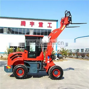 Small Front End Wheel Loader Mini Loader With Quick Hitch for Multi Use thumbnail-1