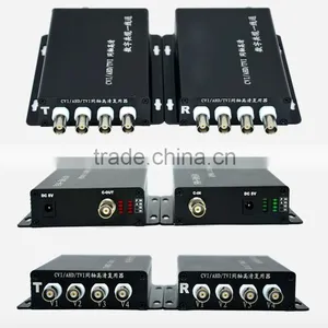 4ch AHD/CVI/TVI/Analog Video Extender Over One Coaxial Cable thumbnail-1