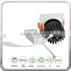 2700K 3000K Adjustable 9W 12W COB Down Light Led Square thumbnail-3