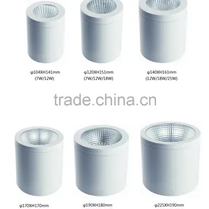 High Quality 8inch 50W COB Surface Mounted LED Down Light Dimming thumbnail-2
